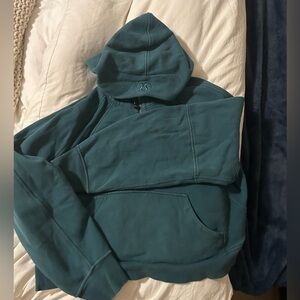 Lululemon green scuba hoodie